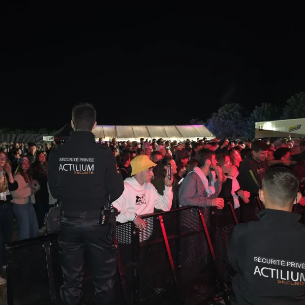 Événementiel par Actilium Sécurité, entreprise de sécurité en Vendée